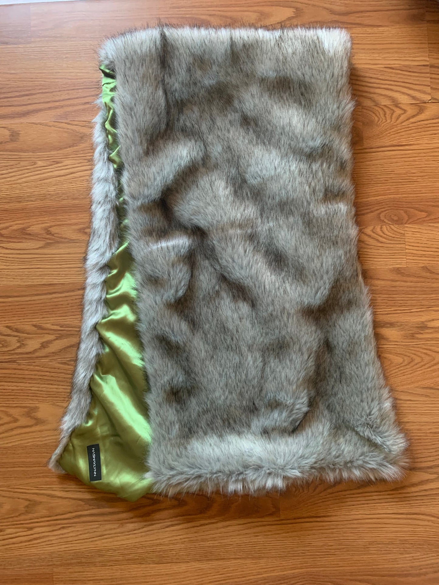Faux Fur Drape Scarf