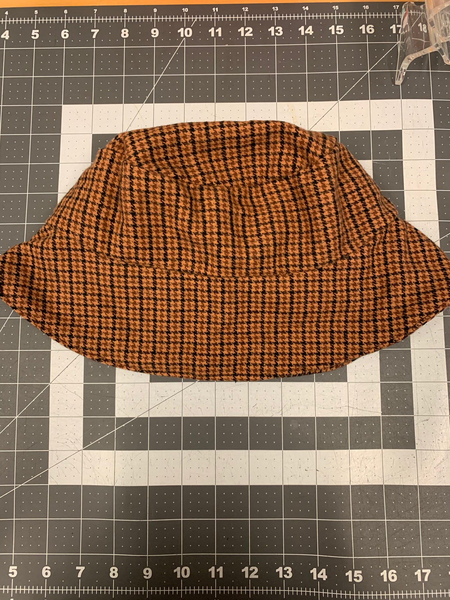 Checkered Bucket Hat