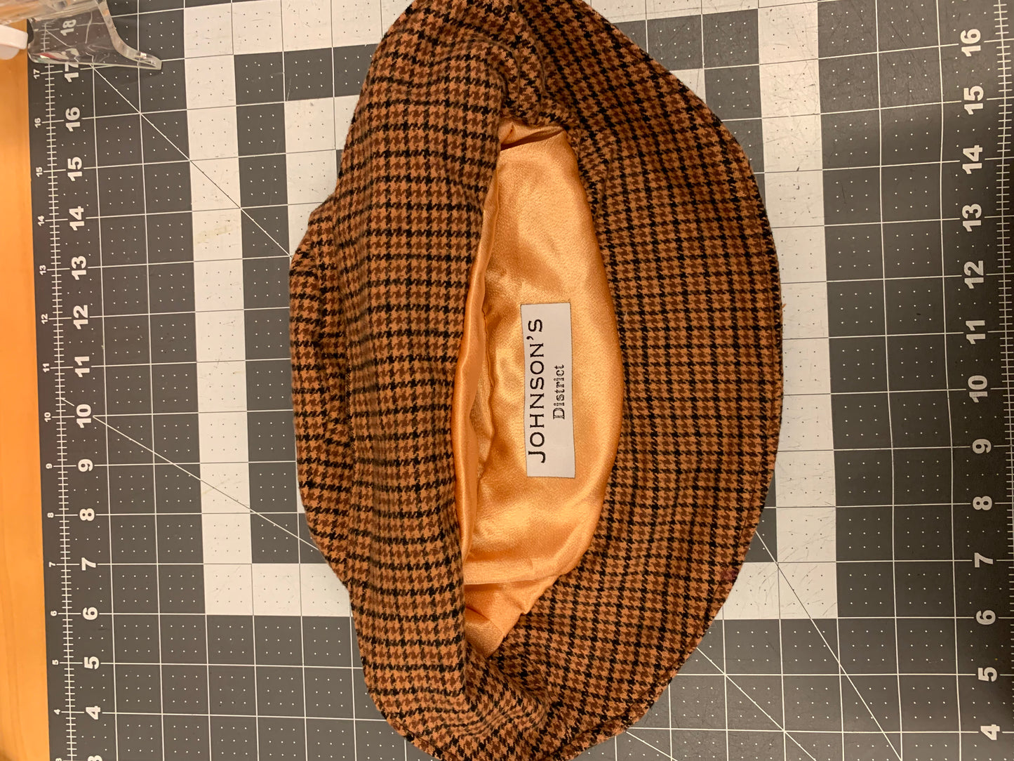 Checkered Bucket Hat