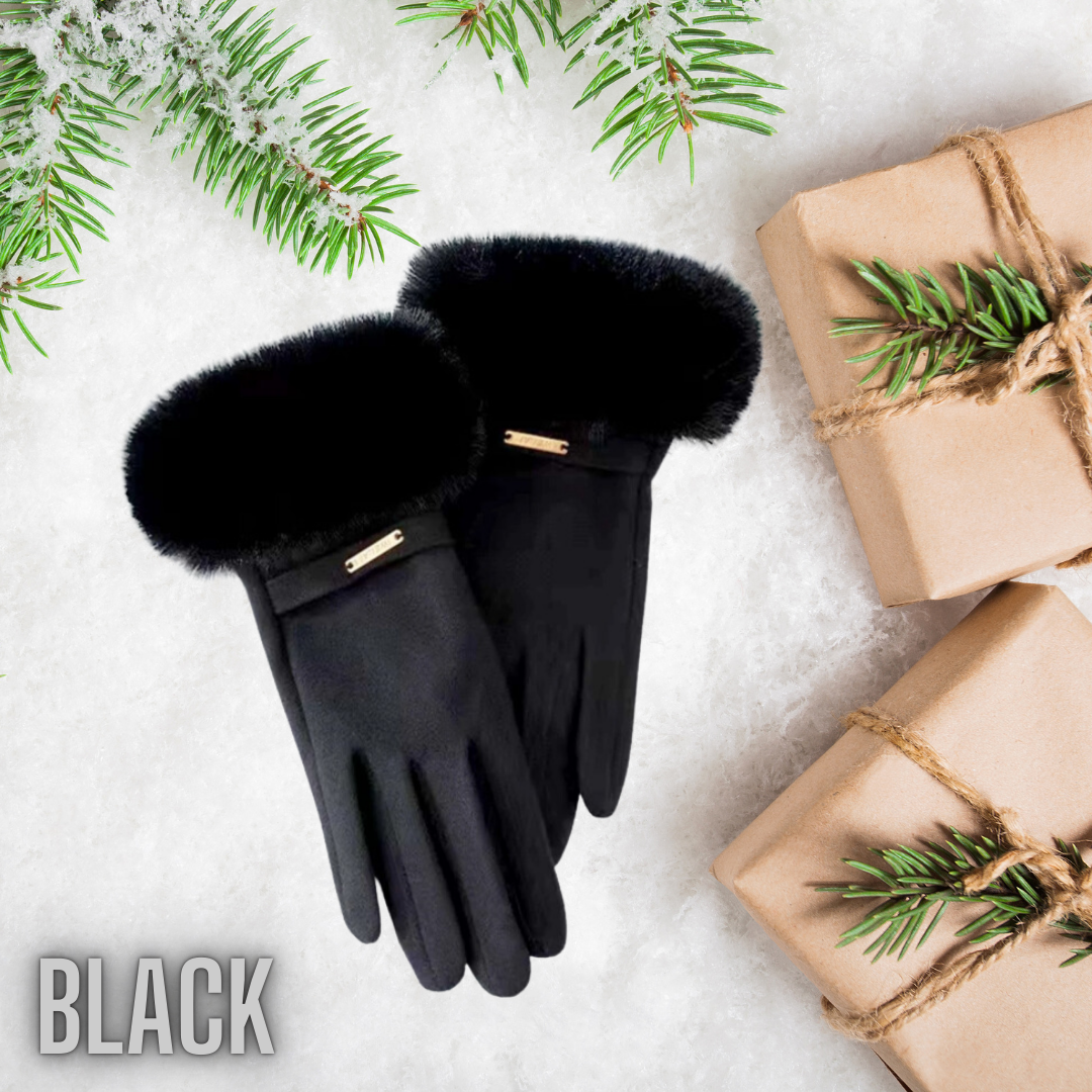 Fur Cuff Gloves