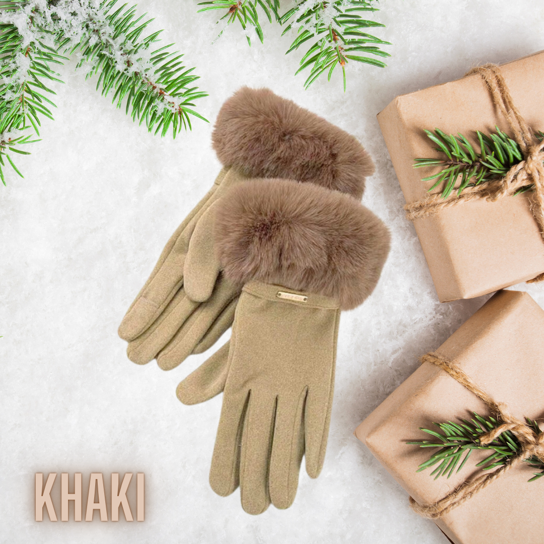 Fur Cuff Gloves