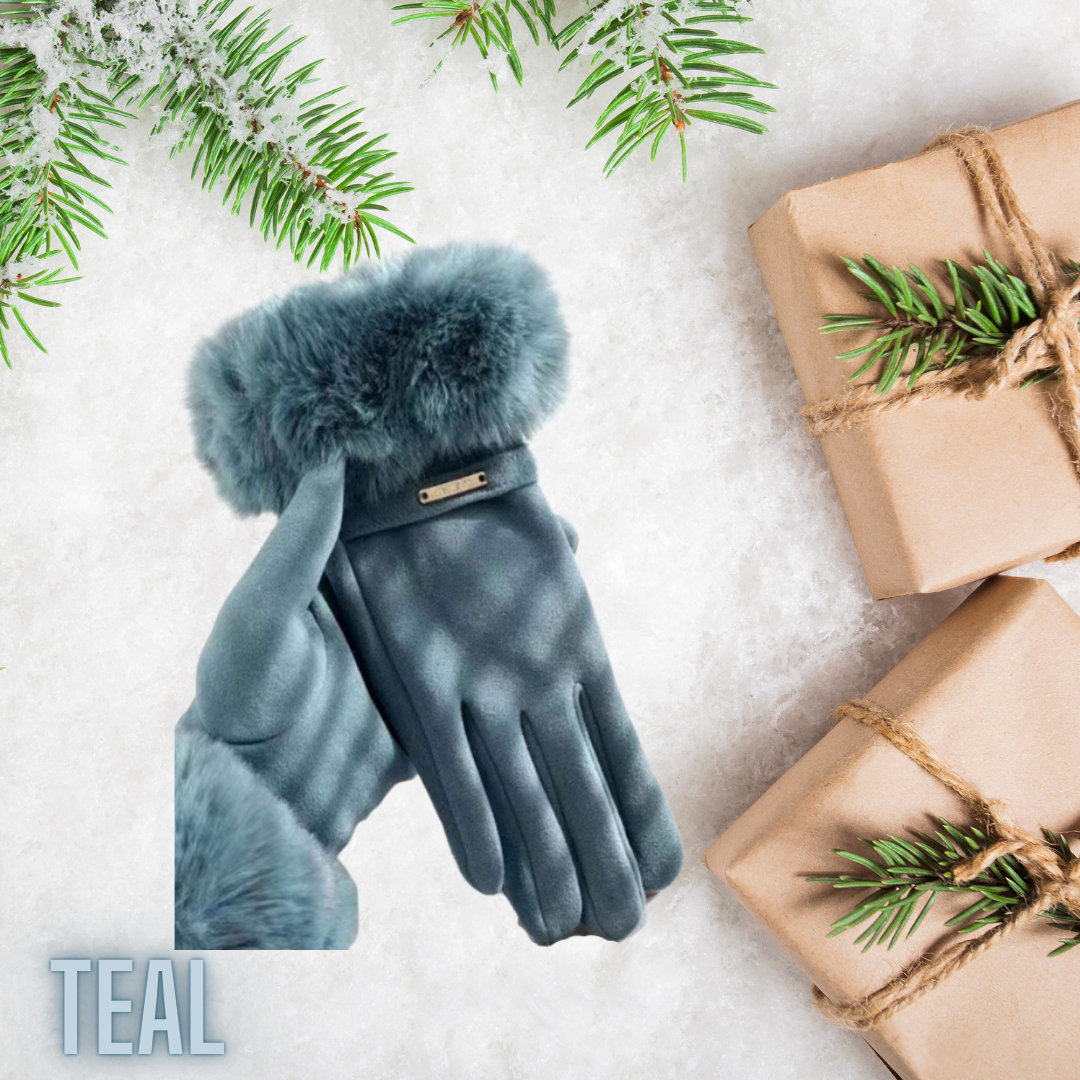 Fur Cuff Gloves