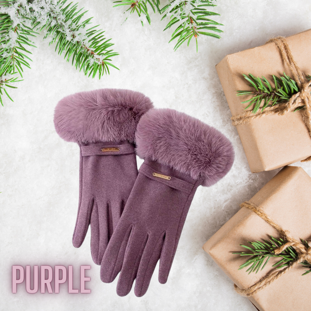 Fur Cuff Gloves