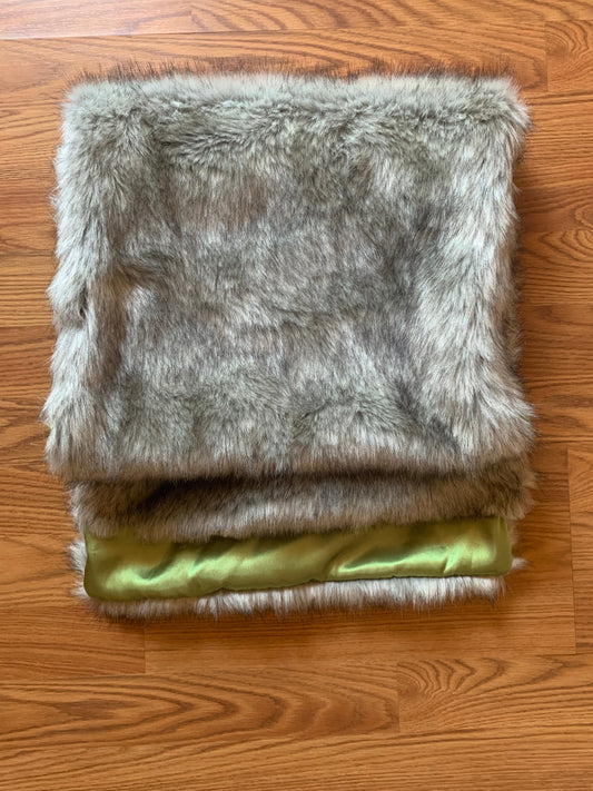 Faux Fur Drape Scarf