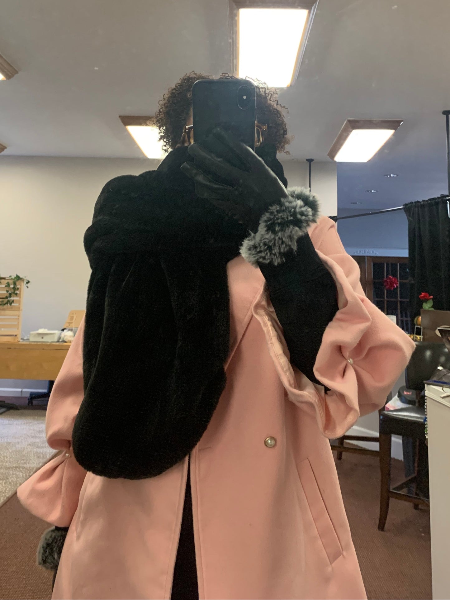 Faux fur Scarf