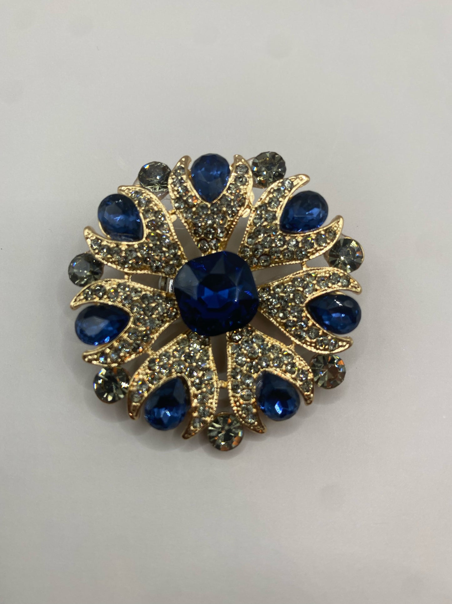 Royal Blue Brooch